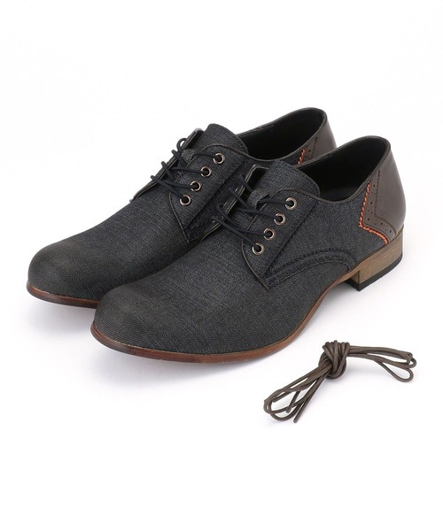 HIDEAWAYS NICOLE（ハイダウェイニコル）の「プレーントゥシューズ（その他シューズ・メンズ・ライトグレー/ベージュ/チャコールグレー/ネイビー・27.5cm/25.5cm/26.5cm）」の4枚目の写真