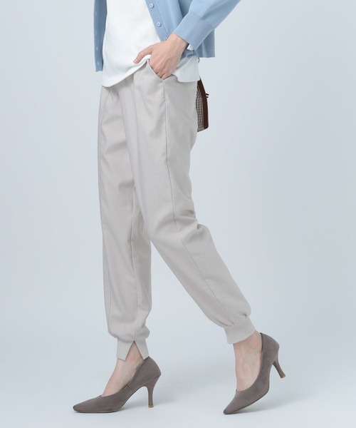 BAYFLOW（ベイフロー）の「ドロストJOGパンツ（その他パンツ・レディース・ライトグレー/ブラック/カーキ/ブルー・SMALL/MEDIUM）」の22枚目の写真