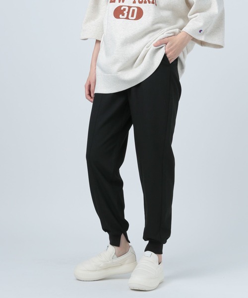 BAYFLOW（ベイフロー）の「ドロストJOGパンツ（その他パンツ・レディース・ライトグレー/ブラック/カーキ/ブルー・SMALL/MEDIUM）」の9枚目の写真