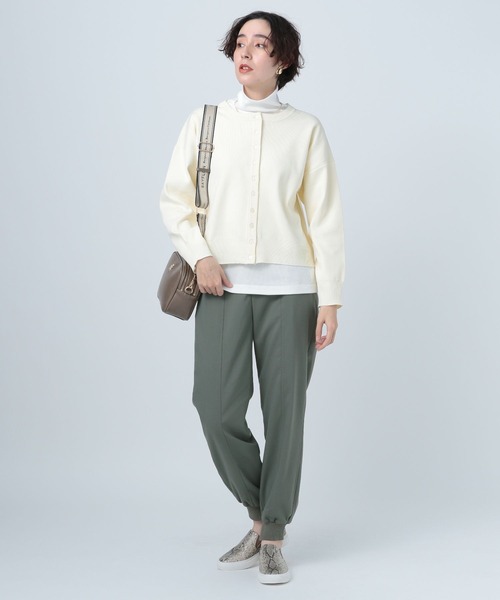 BAYFLOW（ベイフロー）の「ドロストJOGパンツ（その他パンツ・レディース・ライトグレー/ブラック/カーキ/ブルー・SMALL/MEDIUM）」の12枚目の写真