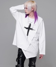 CIVARIZE | 『CIVARIZE/シヴァーライズ』レイヤード切り替えクロスロンT(Tシャツ/カットソー)