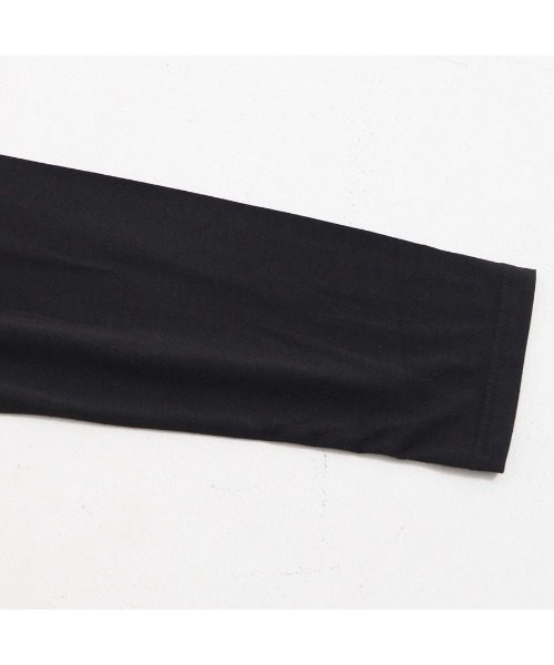 CIVARIZE（シヴァーライズ）の「『CIVARIZE/シヴァーライズ』レイヤード切り替えクロスロンT（Tシャツ/カットソー・メンズ・ブラック/ホワイト・FREE）」の12枚目の写真