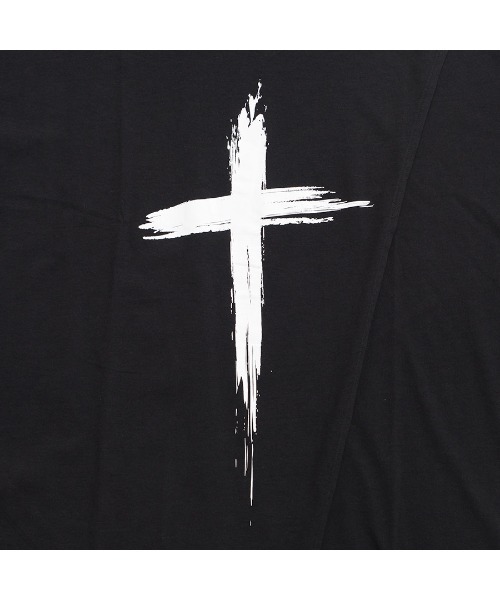 CIVARIZE（シヴァーライズ）の「『CIVARIZE/シヴァーライズ』レイヤード切り替えクロスロンT（Tシャツ/カットソー・メンズ・ブラック/ホワイト・FREE）」の13枚目の写真