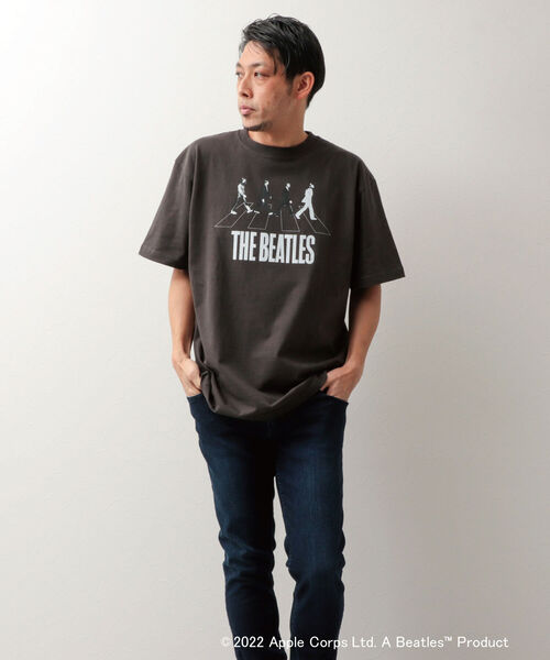 KITH アビーロード ブラック TシャツLサイズ Kith Beatles Abbey Road