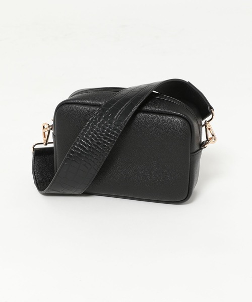 mysty woman（ミスティウーマン）の「太ベルトショルダーバッグ 273227（ショルダーバッグ・レディース・アイボリー/ブラック/ピンク・FREE）」の14枚目の写真