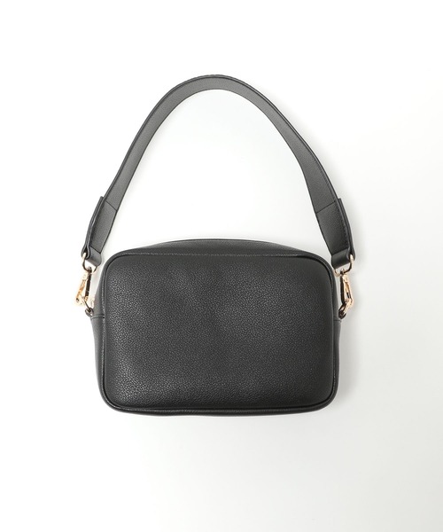 mysty woman（ミスティウーマン）の「太ベルトショルダーバッグ 273227（ショルダーバッグ・レディース・アイボリー/ブラック/ピンク・FREE）」の15枚目の写真