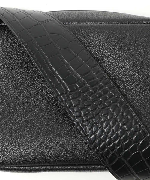 mysty woman（ミスティウーマン）の「太ベルトショルダーバッグ 273227（ショルダーバッグ・レディース・アイボリー/ブラック/ピンク・FREE）」の22枚目の写真