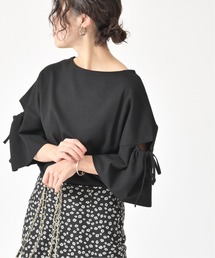 U by SPICK&SPAN | オープンスリーブプルオーバー◆(Tシャツ/カットソー)