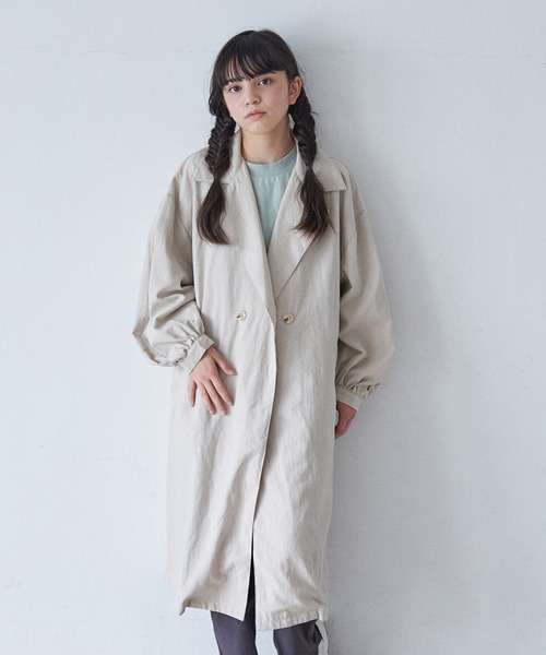 undeny.(アンディニ-)の「アンディニー トレンチコート(トレンチコート・キッズ・カーキ/ベージュ系その他/ブラック・3/1/2)」の15枚目の写真