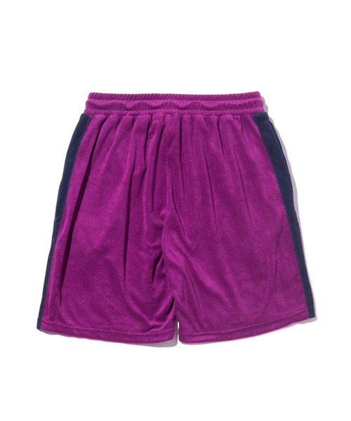 glamb（グラム）の「Old School Pile Shorts / オールドスクールパイルショーツ（その他パンツ・メンズ・パープル/グリーン/ブラック・S/L/M）」の6枚目の写真