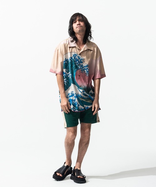 glamb（グラム）の「Old School Pile Shorts / オールドスクールパイルショーツ（その他パンツ・メンズ・パープル/グリーン/ブラック・S/L/M）」の9枚目の写真