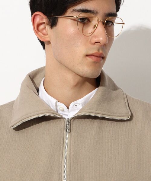 THE SHOP TK （ザ ショップ ティーケー ）の「◆ハーフジップスウェット（スウェット・メンズ・オフホワイト/ライトグレー/ベージュ・02/03）」の17枚目の写真