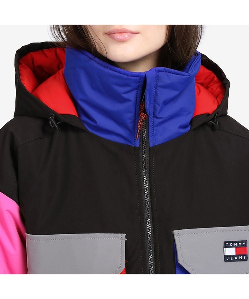tommy jeans（トミー ジーンズ）の「カラーブロックジャケット（ブルゾン・レディース・マルチ・SMALL/LARGE/X-SMALL）」の4枚目の写真