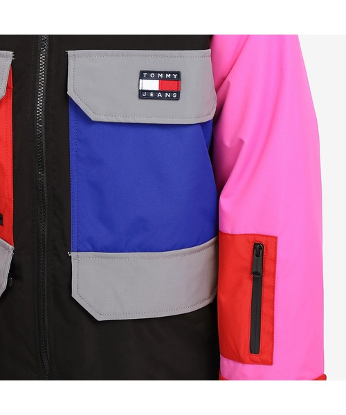 tommy jeans（トミー ジーンズ）の「カラーブロックジャケット（ブルゾン・レディース・マルチ・SMALL/LARGE/X-SMALL）」の7枚目の写真