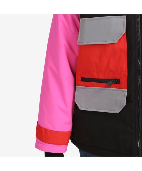 tommy jeans（トミー ジーンズ）の「カラーブロックジャケット（ブルゾン・レディース・マルチ・SMALL/LARGE/X-SMALL）」の10枚目の写真