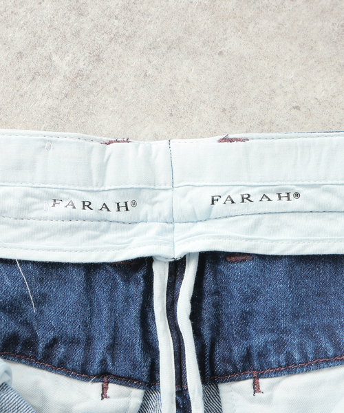 FARAH(ファーラー)の「【FARAH/ファーラー】Flare Pants:デニムパンツ(デニムパンツ・レディース・ネイビー/アイボリー・26/28)」の19枚目の写真