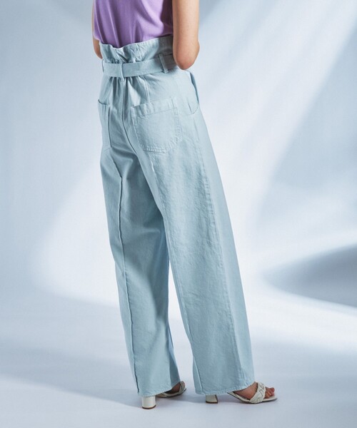 EENK インク ベルト ストレート デニム パンツ LIGHT BLUE ベルト付き／ワイドパンツ｜INGNI(イング) 公式通販｜INGNI STORE