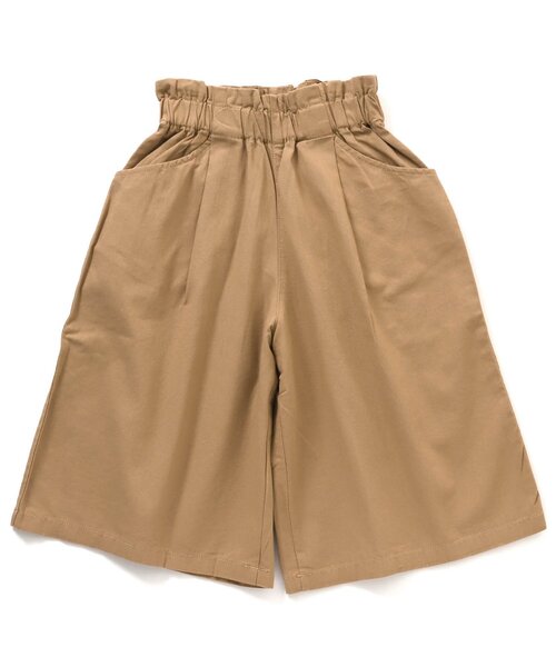 Seraph（セラフ）の「ガウチョパンツ 8分丈（その他パンツ・キッズ・ベージュ/ミント/チャコール/アイボリー・140/95/110/90/80/130/100/120）」の3枚目の写真