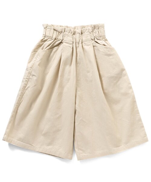 Seraph（セラフ）の「ガウチョパンツ 8分丈（その他パンツ・キッズ・ベージュ/ミント/チャコール/アイボリー・140/95/110/90/80/130/100/120）」の2枚目の写真