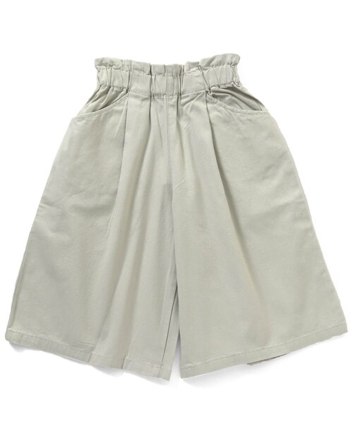 Seraph（セラフ）の「ガウチョパンツ 8分丈（その他パンツ・キッズ・ベージュ/ミント/チャコール/アイボリー・140/95/110/90/80/130/100/120）」の4枚目の写真