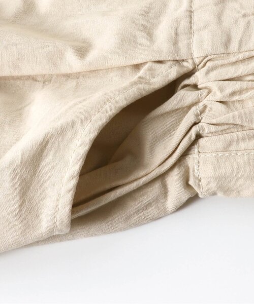 Seraph（セラフ）の「ガウチョパンツ 8分丈（その他パンツ・キッズ・ベージュ/ミント/チャコール/アイボリー・140/95/110/90/80/130/100/120）」の11枚目の写真