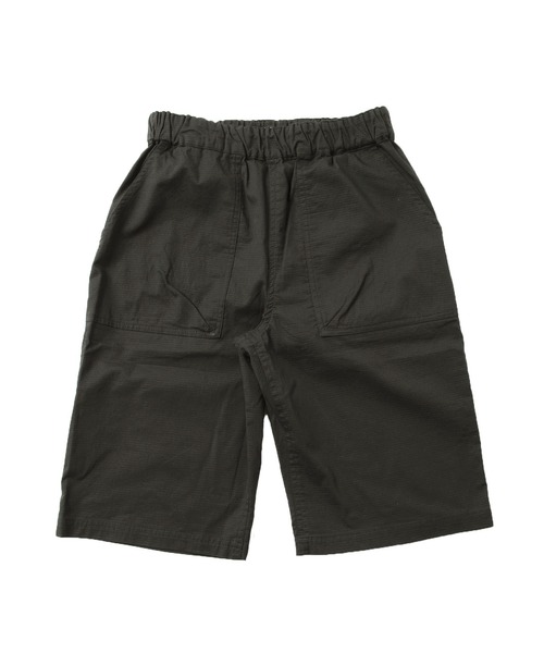 GLAZOS(グラソス)の「ピケギンガム・ベイカーポケットハーフパンツ(その他パンツ・キッズ・ブラック/ベージュ/ブルー/グリーン・130cm/140cm/150cm/160cm/170cm)」の6枚目の写真