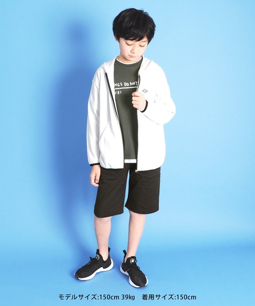 GLAZOS(グラソス)の「ピケギンガム・ベイカーポケットハーフパンツ(その他パンツ・キッズ・ブラック/ベージュ/ブルー/グリーン・130cm/140cm/150cm/160cm/170cm)」の10枚目の写真