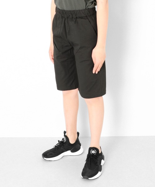 GLAZOS(グラソス)の「ピケギンガム・ベイカーポケットハーフパンツ(その他パンツ・キッズ・ブラック/ベージュ/ブルー/グリーン・130cm/140cm/150cm/160cm/170cm)」の13枚目の写真