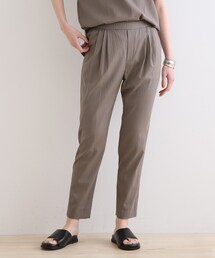 INDIVI | 【褒められパンツ/洗える】タックテーパードパンツ(その他パンツ)