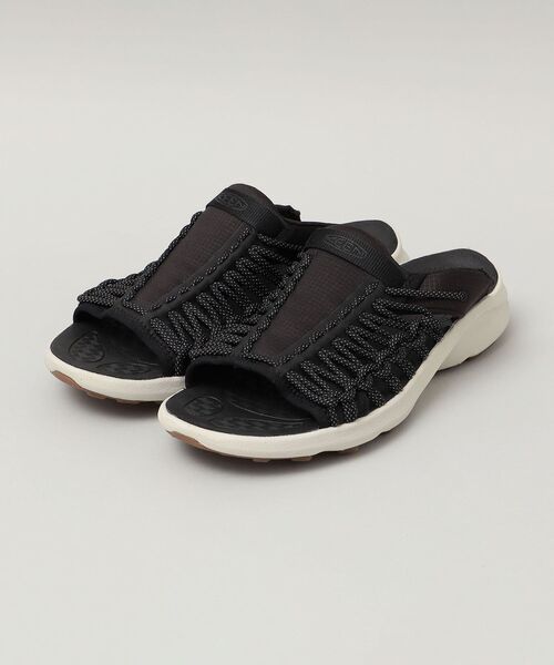 KEEN(キーン)の「KEEN: UNEEK SNK SLIDE MV(サンダル・メンズ・ブラック・8/9/10)」の1枚目の写真