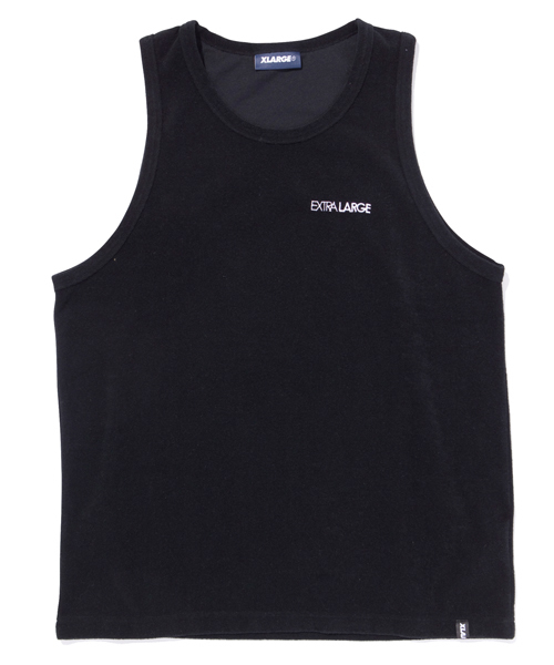 XLARGE（エクストララージ）の「PILE TANK TOP（タンクトップ・メンズ・ブラック/オリーブ/ネイビー/レッド・SMALL/LARGE/X-LARGE/MEDIUM）」の2枚目の写真