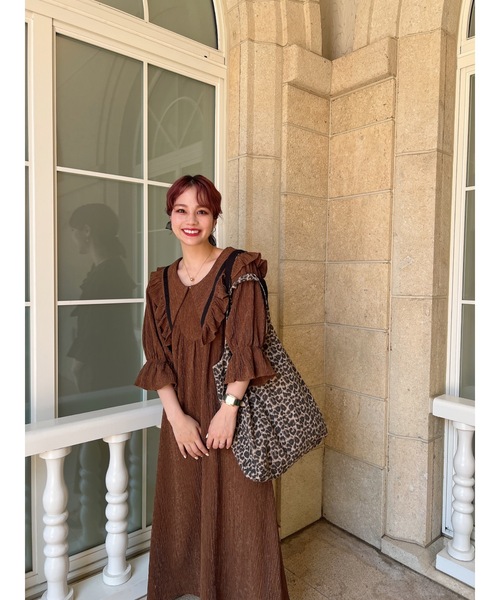 JUMELLE（ジュメロ）の「ラインカラーワンピース（ワンピース）」 - WEAR