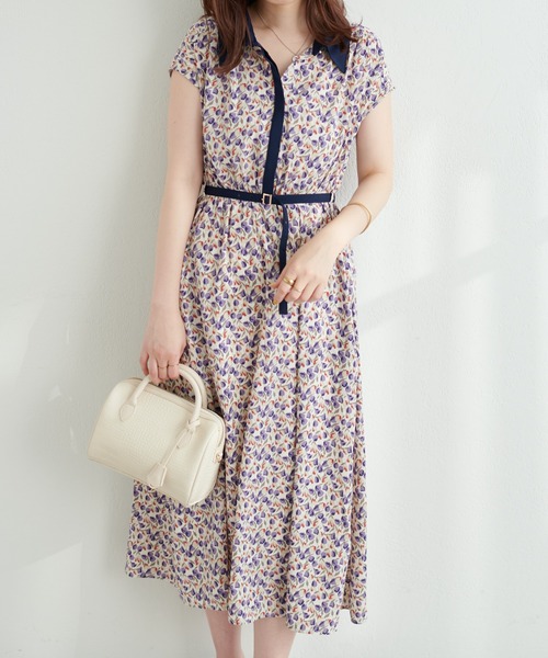 セール Web限定カラー有り 大好評 リバイバルアイテム 襟付きレトロワンピース ワンピース Natural Couture ナチュラルクチュール のファッション通販 Zozotown