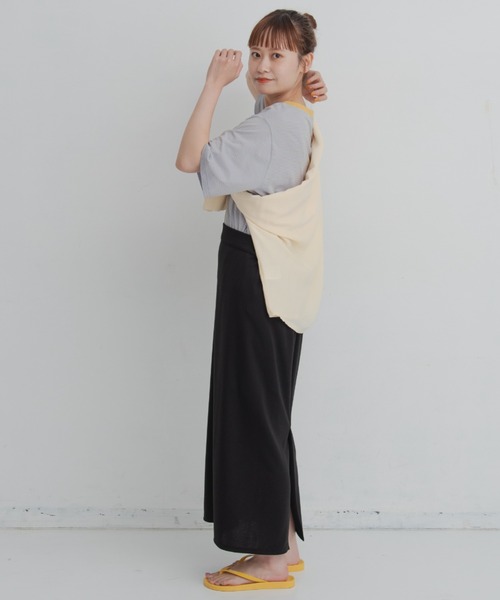 MERLOT（メルロー）の「ポンチスカート（スカート・レディース・ブラック/ピンク・FREE）」の11枚目の写真