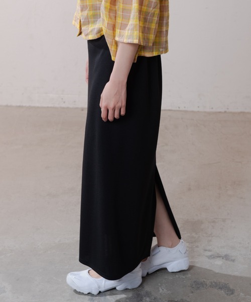 MERLOT（メルロー）の「ポンチスカート（スカート・レディース・ブラック/ピンク・FREE）」の4枚目の写真
