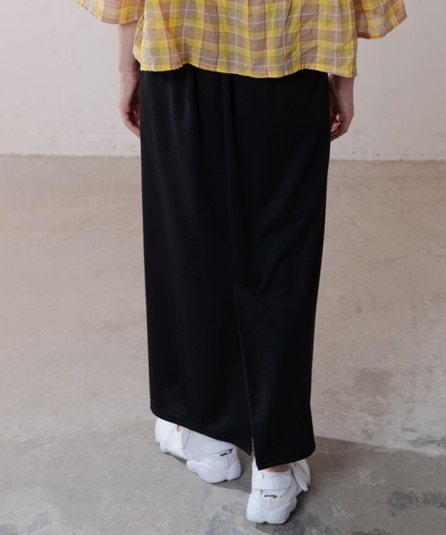 MERLOT（メルロー）の「ポンチスカート（スカート・レディース・ブラック/ピンク・FREE）」の5枚目の写真