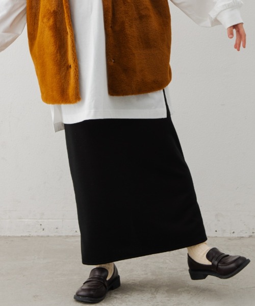 MERLOT（メルロー）の「ポンチスカート（スカート・レディース・ブラック/ピンク・FREE）」の22枚目の写真