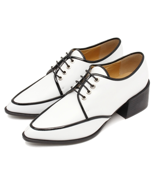 STUDIOUS（ステュディオス）の「レースアップドレスシューズ（ローファー・レディース・ブラック/ホワイト・LARGE/SMALL/MEDIUM）」の12枚目の写真