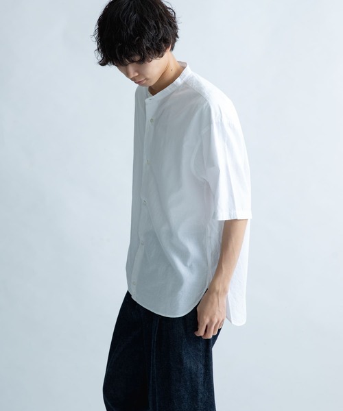 FORK&SPOON（フォークアンドスプーン）の「FORK&SPOON　コットンリネンシャツ（シャツ/ブラウス・メンズ・チェック/ストライプ/オフホワイト・5/4）」の17枚目の写真