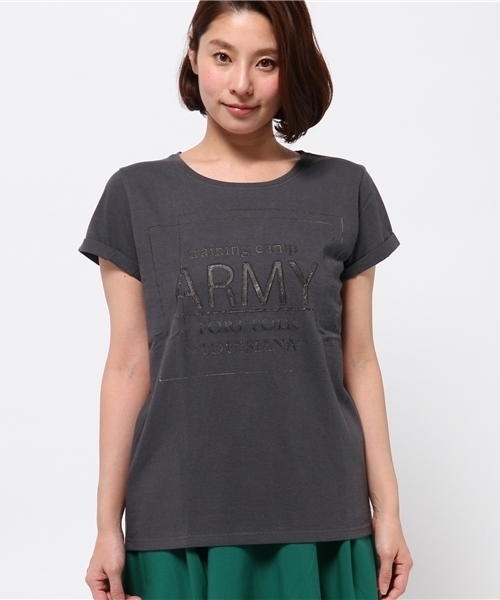 OUTLET（アウトレット）の「【CAPRICIEUX LE'MAGE】プリントフレンチT（Tシャツ/カットソー・レディース・その他1/その他2・FREE）」の3枚目の写真