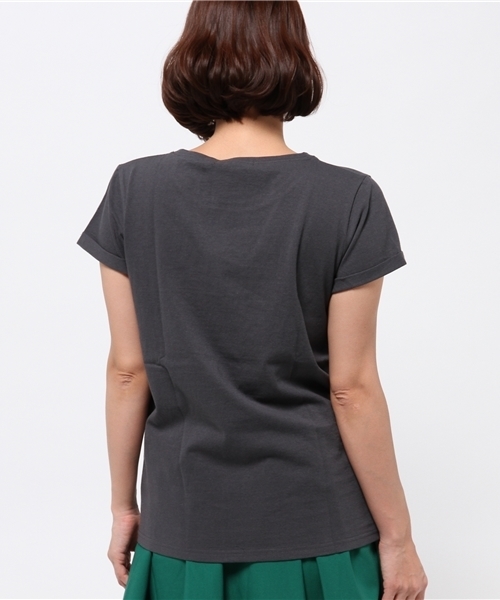 OUTLET（アウトレット）の「【CAPRICIEUX LE'MAGE】プリントフレンチT（Tシャツ/カットソー・レディース・その他1/その他2・FREE）」の5枚目の写真