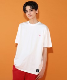 PLAYBOY ワンポイントロゴ刺繍Tシャツ