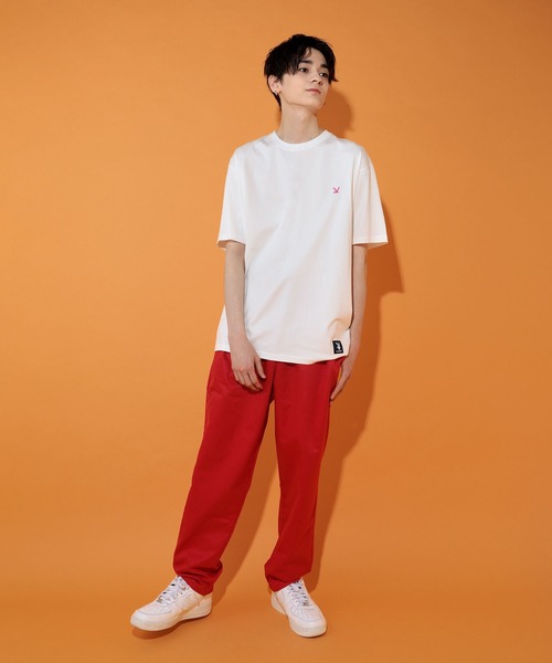 PLAYBOY(プレイボーイ)の「PLAYBOY ワンポイントロゴ刺繍Tシャツ(Tシャツ/カットソー・メンズ・オフホワイト/ホワイト系1/ホワイト系2・M/L/XL)」の20枚目の写真
