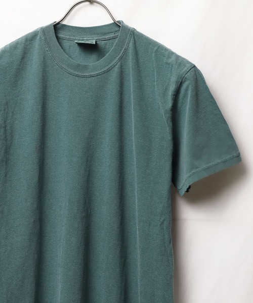 comfort colors(コンフォートカラーズ)の「【COMFORT COLORS】6.1oz ガーメントダイTシャツ(Tシャツ/カットソー・メンズ・グリーン系/ターコイズブルー系/ブルー系/ブルー系2/ホワイト/スミクロ/マスタード・LARGE/X-LARGE/MEDIUM)」の3枚目の写真