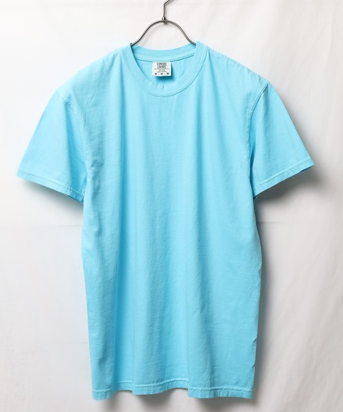 comfort colors(コンフォートカラーズ)の「【COMFORT COLORS】6.1oz ガーメントダイTシャツ(Tシャツ/カットソー・メンズ・グリーン系/ターコイズブルー系/ブルー系/ブルー系2/ホワイト/スミクロ/マスタード・LARGE/X-LARGE/MEDIUM)」の8枚目の写真