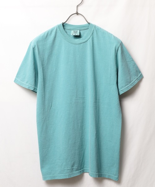 comfort colors(コンフォートカラーズ)の「【COMFORT COLORS】6.1oz ガーメントダイTシャツ(Tシャツ/カットソー・メンズ・グリーン系/ターコイズブルー系/ブルー系/ブルー系2/ホワイト/スミクロ/マスタード・LARGE/X-LARGE/MEDIUM)」の10枚目の写真