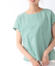 DRESKIP（ドレスキップ）の「◆ギンガムチェック ブラウス（シャツ/ブラウス）」