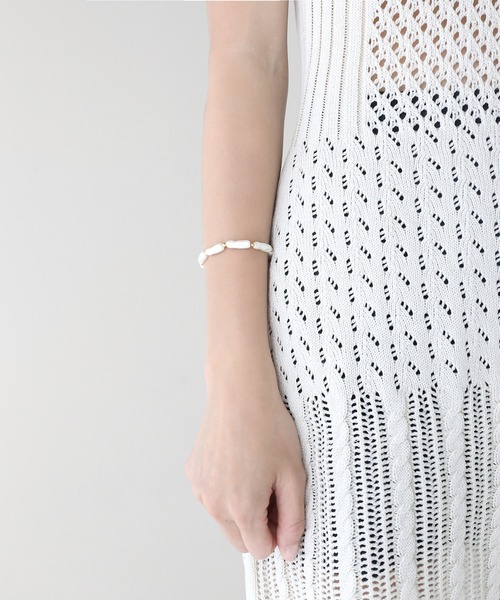 minsobi（ミンソビ）の「淡水パールブレスレット（ブレスレット・レディース・ゴールド・FREE）」の5枚目の写真