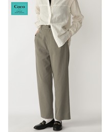 human woman | ◆セルロースコットンセミワイドパンツ(その他パンツ)