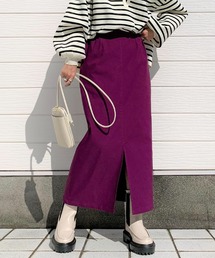 Q | ストレッチロングスカート(スカート)